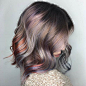 * Metallic Muse ... by @tamiramae at @parlour.eleven Using @joicointensity ❤ #BEHINDTHECHAIR: 