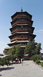 中式建筑 塔