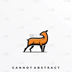 鹿,抽象,模板,商务,野生动物,哺乳纲,自然美,动物,有角的,品牌名称