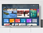 Smart Tv Concept Part1 animation interactive ue ui
