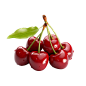 车厘子图片樱桃特写cherry级别35J手绘海报装饰元素PNG免抠素材