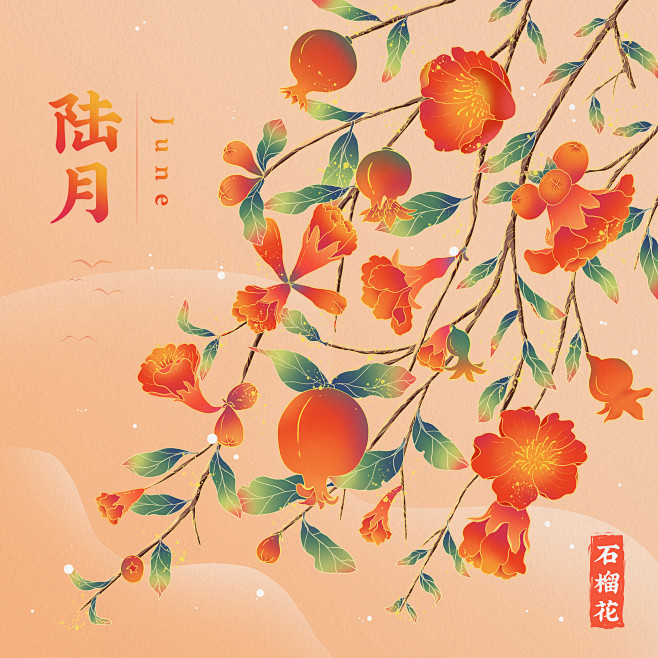 06六月石榴花