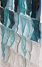 2011年 -  Lisa Cahill  - 潮汐#2 2011 Kilnformed玻璃，铝，钢800 x 1137 x 5cm照片：Rohan Young
