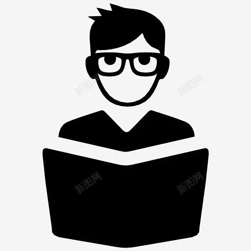 读书教育学生图标 页面网页 平面电商 创意素材-花瓣网