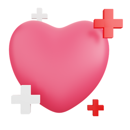 Heart Care 3D Illust...