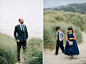 INTIMATE FOGGY OCEANFRONT WEDDING: KRISTIN + CHRIS