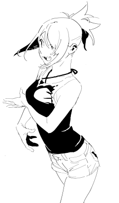 -Enki-采集到线稿