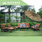 馨宁居户外家具铸铝沙发庭院花园桌椅沙发茶几组合铸铝欧式风情-tmall.com天猫 #阁楼#