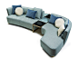 Sectional sofa BAIA | Sectional sofa by MARIONI