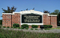 Heatherstone Office Park Monument sign - Brick/stone work and HDU sign fabricated and installed by Artscapes and Art & Sign F/X, Inc.  in Fredericksburg, VA - www.artandsignfx.com  www.artscapes.us