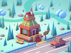 糖果沫沫采集到C4D
