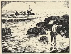 名著插图：《鲁滨逊漂流记》