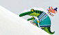 Oops : Picture book about a thrilling sled ride.