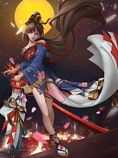 阴阳师妖刀姬性感大长腿手机壁纸