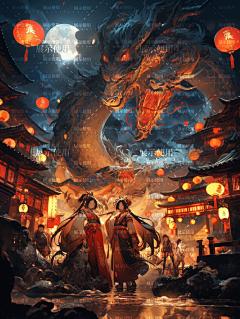 定制人设/私人图库采集到【AI】玄幻龙
