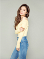 性感时尚一字领长衫 - c h u u : ) 韩国女装网店chuu中文官网, I know you want to kiss me♥