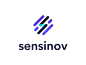 Sensinov logo connection saas data tech internet of things iot startup logotype logo