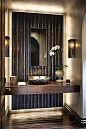 MM Interior Design - Bel Air Residence - powder room