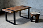 旧木头和生锈的链子变成了一个咖啡桌 生活圈 展示 设计时代网-Powered by thinkdo3