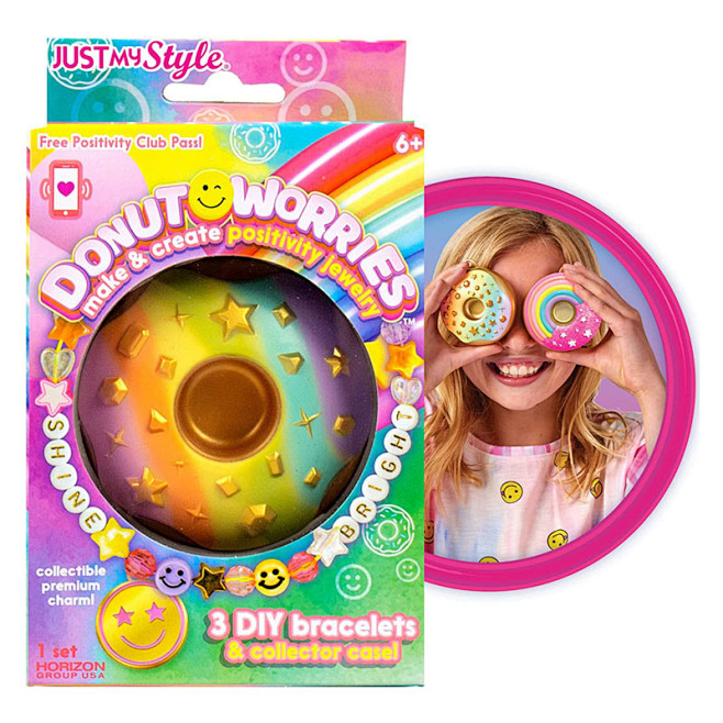 Donut Worries甜甜圈盒玩具女...