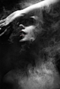 Dramatically Mysterious Smoky Portraits by Federico Bebber: 