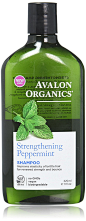Avalon Organics 强化洗发水 – 薄荷 – 73.75 ml – 2个装-化妆-亚马逊中国-海外购 美亚直邮