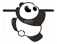 卡通简笔画熊猫国宝  - 源文件下载【酷图网】卡通,简笔画,熊猫,国宝,大熊猫,四川熊猫,四川特色