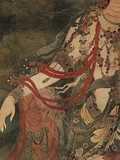 法海寺高清壁画分享（一）水月观音坐像 - 小红书
