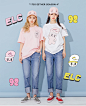 Estherloveschuu bunny white tee by 츄(chuu) : ♥ 에스더러브스츄 시즌4 오픈! ♥흔하지않은 라운드티셧♡ 츄만의 특별함을 담은 키치한아이템                                                                                                                                        PRODUCT INFO      박시한 핏감