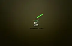 壁纸极简主义，星球大战绝地