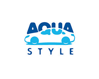 Aqua Style-国外欣赏-爱标志网...