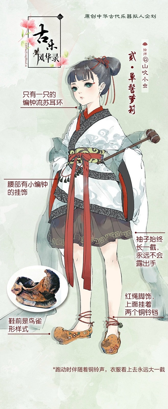 #古乐风华录# 长台关楚墓编钟最后留下了...