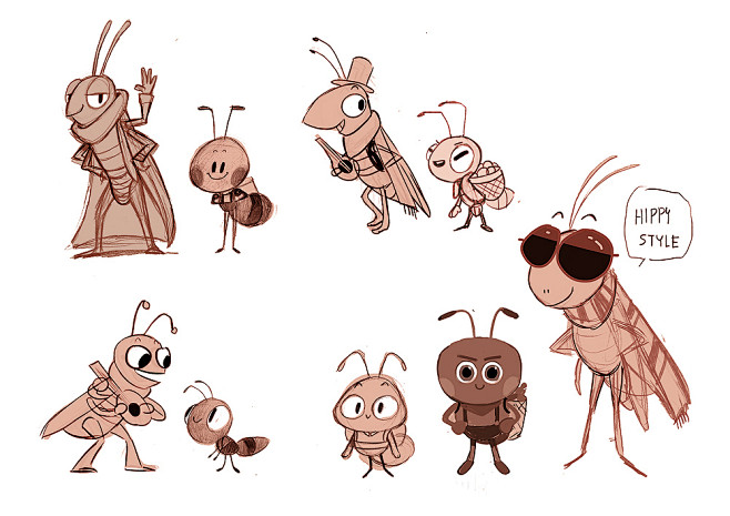 Ant and Grasshopper ...