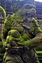 Inata Monkey Forest, Ubud, Indonesia — by Robert Tickell. Probably the coolest statue in the Monkey Forest.