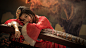 People 1920x1080 Chinese dress Chinese zither hanfu headdress Chinese