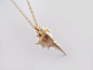 Gold Seashell Necklace - Summer Jewelry - Bridesmaid Gift - Beach Jewelry