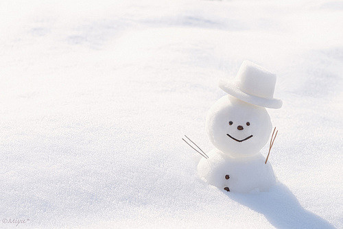 Snow man 雪だるま by van...