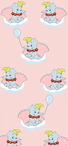 小飞象平铺壁纸