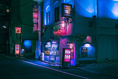 Beauty~采集到潮酷街头背景