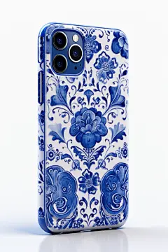 青花瓷图案常见手机壳