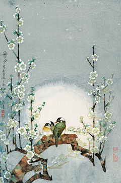 XB08100采集到工笔画材
