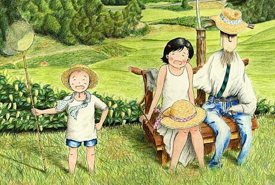 水彩艺术分享｜日本水彩画家羽尻利门充满田...