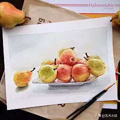 闲情手绘 | 美女画家Maria Mishkareva静物水彩画