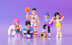 珍妮花姐采集到3d人物