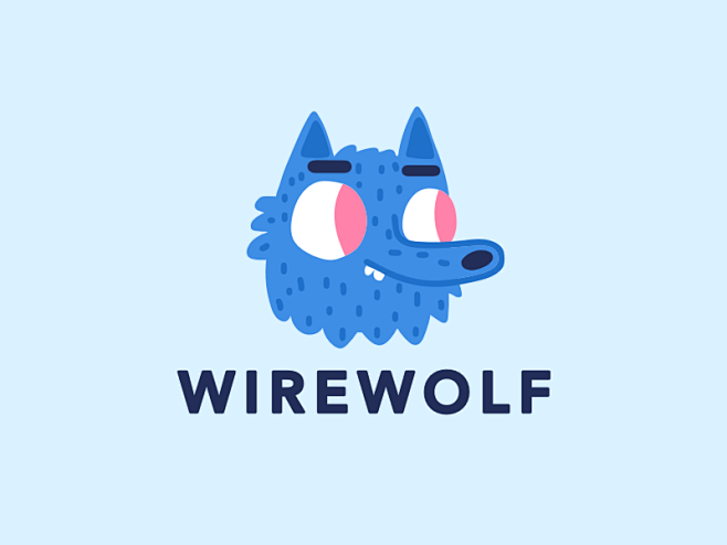 Wirewolf Mascot mons...