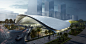 画廊 Farrells 建筑设计公司公布了新加坡高铁站设计方案  - 1 : Image 1 of 1. Photograph by Farrells