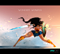 WONDER WOMAN, Jun Chiu : WONDER WOMAN by Jun Chiu on ArtStation.