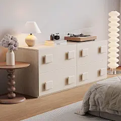 中古风卡门柜客厅家用复古风电视柜高端白蜡实木落地组合储物柜-淘宝网