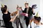 Person celebrating birthday at office Free Photo