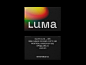 Luma Logotype & Business Card Design black branding business card collaterals dark gradient instagram lettering lettermark light logo logotype minimalist monogram social media spotlight tiktok type typography wordmark